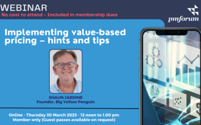 Implementing value-based pricing – Hints and Tips