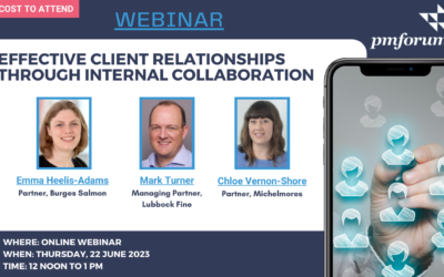 Effective client relationships through internal collaboration