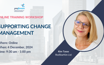 NEW: Supporting change management