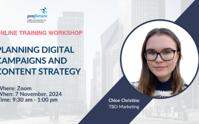 Planning digital campaigns and content strategy