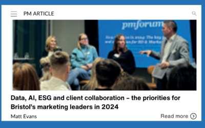 Data, AI, ESG and client collaboration – the priorities for Bristol’s marketing leaders in 2024