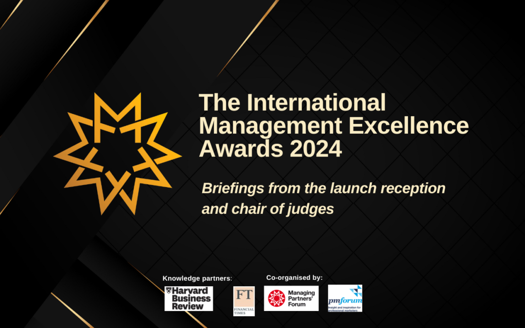2024 Awards – Briefing from Chair of Judges