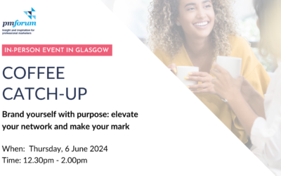 Coffee Catch-up – Brand yourself with purpose: elevate your network and make your mark