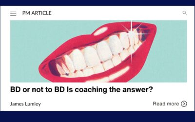 BD or not to BD Is coaching the answer?
