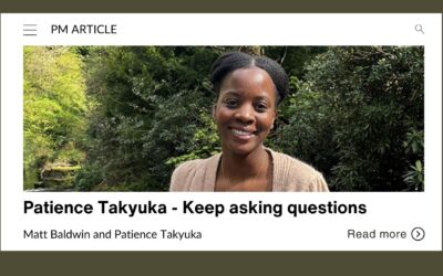 Patience Takyuka – Keep asking questions