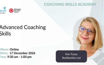 Advanced Coaching Skills