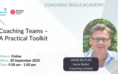 Coaching Teams – A Practical Toolkit