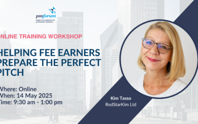 Helping fee earners prepare the perfect pitch