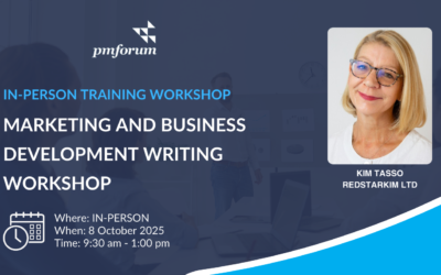 Marketing and business development writing workshop