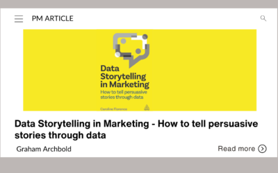 Data Storytelling in Marketing – How to tell persuasive stories through data