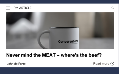 Never mind the MEAT – where’s the beef?