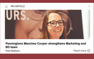 Penningtons Manches Cooper strengthens Marketing and BD team