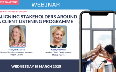 Aligning stakeholders around a client listening programme