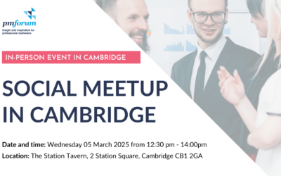 Social Meetup in Cambridge