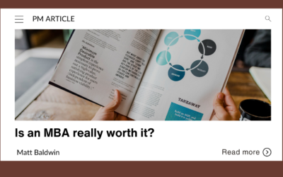 Is an MBA really worth it?