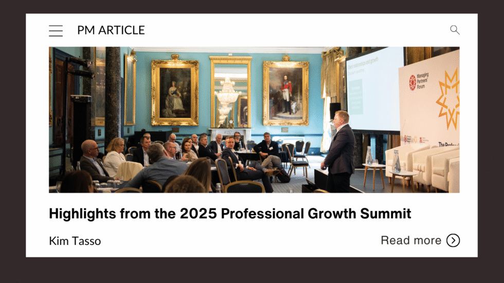 Highlights from the 2025 Professional Growth Summit - PM Forum
