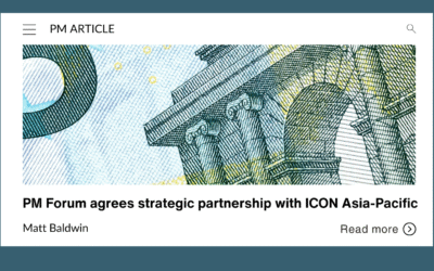 PM Forum agrees strategic partnership with ICON Asia-Pacific