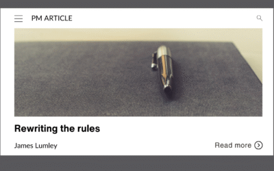 Rewriting the rules
