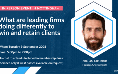 What are leading firms doing differently to win and retain clients