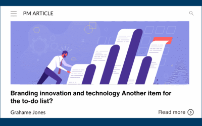 Branding innovation and technology Another item for the to-do list?