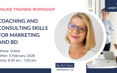 Coaching and consulting skills for marketing and BD