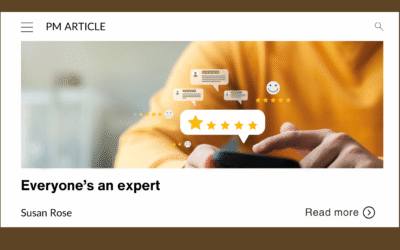 Everyone’s an expert