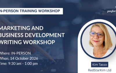 Marketing and business development writing workshop