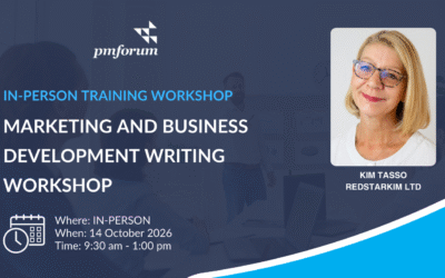 Marketing and business development writing workshop