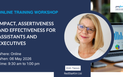 Impact, assertiveness and effectiveness for assistants and executives