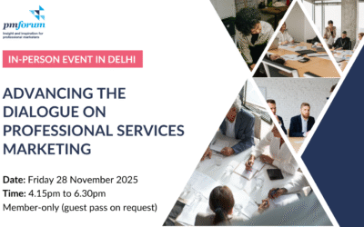 Advancing the Dialogue on Professional Services Marketing