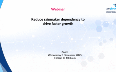 Reduce rainmaker dependency to drive faster growth