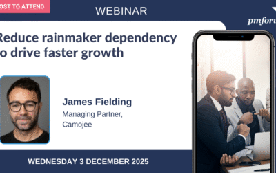 Reduce rainmaker dependency to drive faster growth