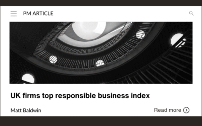UK firms top responsible business index