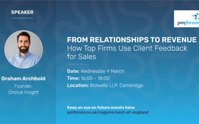 From Relationships to Revenue: How Top Firms Use Client Feedback for Sales