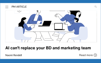AI can’t replace your BD and marketing team