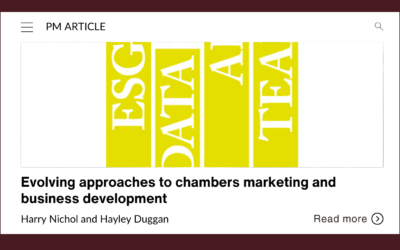 Evolving approaches to chambers marketing and business development