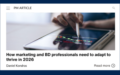 How marketing and BD professionals need to adapt to thrive in 2026