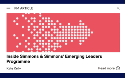 Inside Simmons and Simmons’ Emerging Leaders Programme