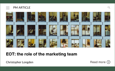 EOT: the role of the marketing team