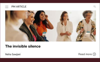 The invisible silence