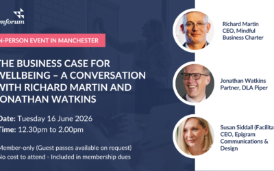 The business case for wellbeing – a conversation with Richard Martin and Jonathan Watkins