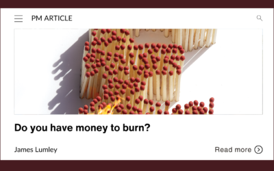 Do you have money to burn?