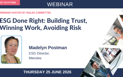 ESG Done Right: Building Trust, Winning Work, Avoiding Risk