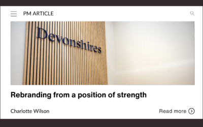Rebranding from a position of strength