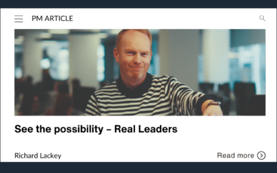 See the possibility – Real Leaders