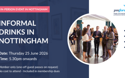 Informal drinks in Nottingham