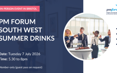 PM Forum South West Summer Drinks