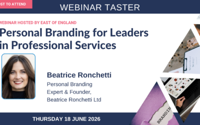 Personal Branding for Leaders in Professional Services