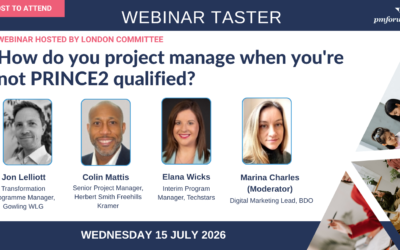 How do you project manage when you’re not PRINCE2 qualified?