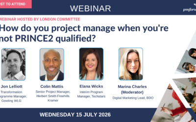 How do you project manage when you’re not PRINCE2 qualified?